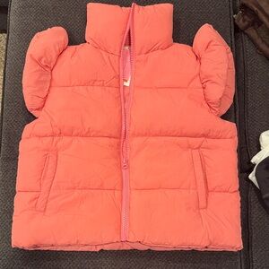Simply Southern Coral Puffer Vest for Kids